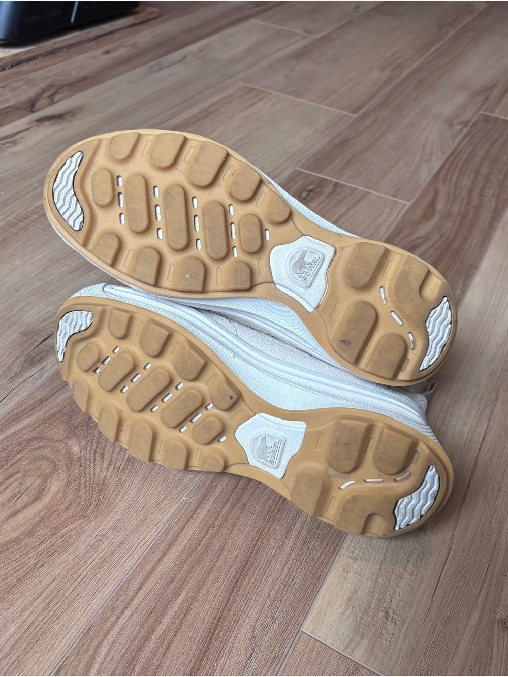 Sorel ONA 503 Knit Mid Sneaker | 7.5 Cream - Picture 6 of 7